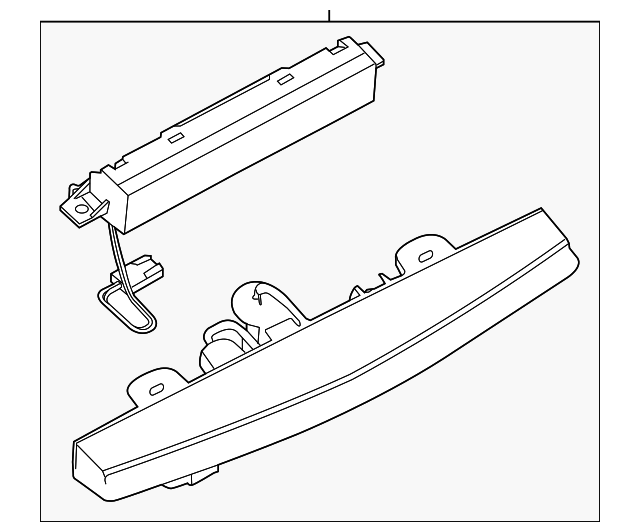 20132019 Nissan Sentra High Mount Lamp 265903SG6A