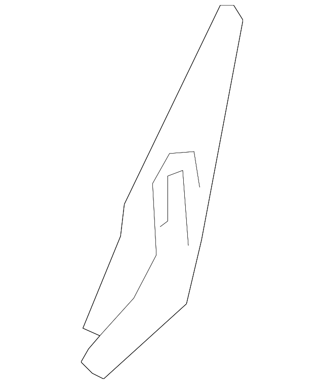 Rear Driver Side Seat Inner Recliner - GM (96839511)