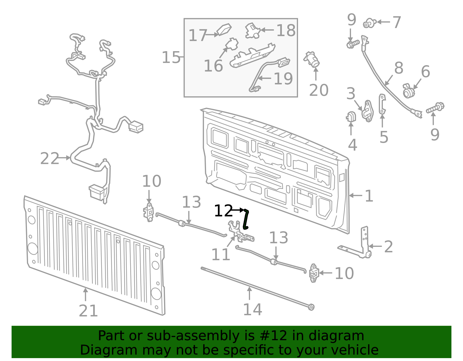 84055548 - Control Rod 2019-2025 GM | Gateway Buick GMC Parts