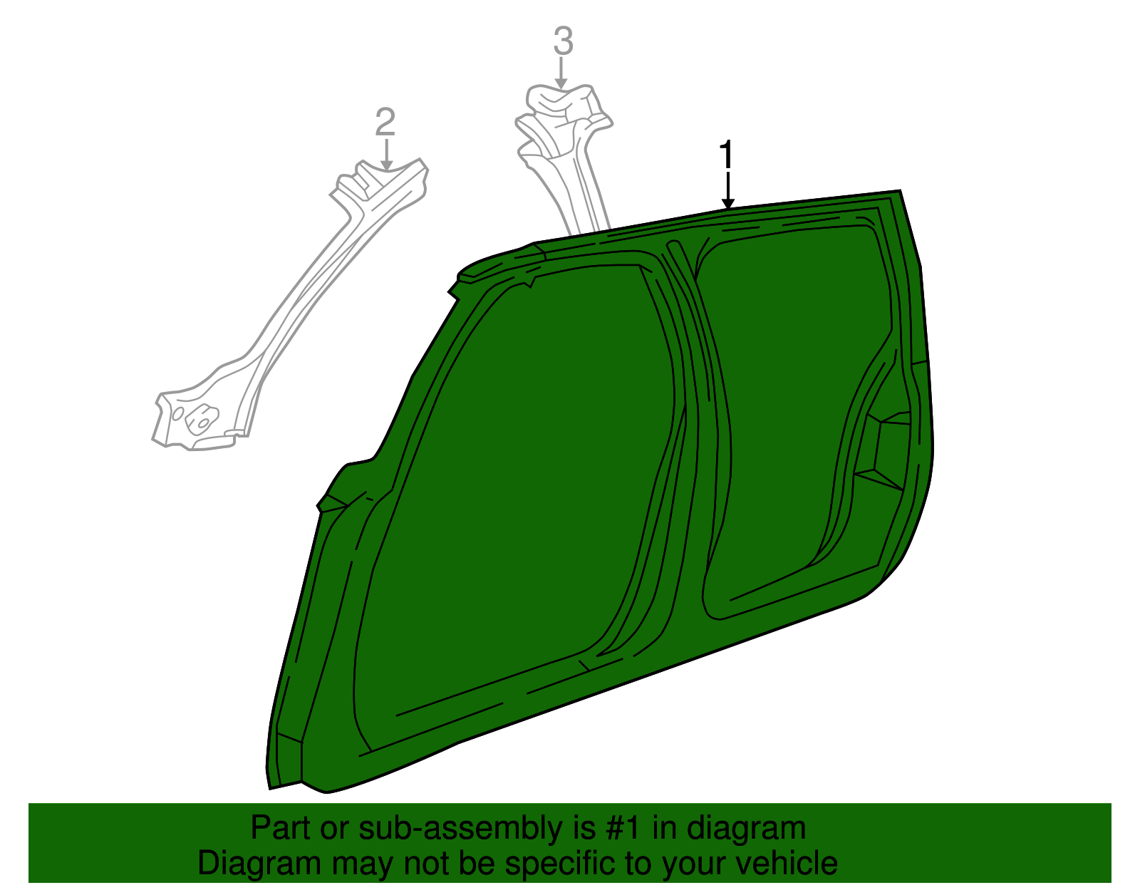 Uniside Assembly - GM (88944367)