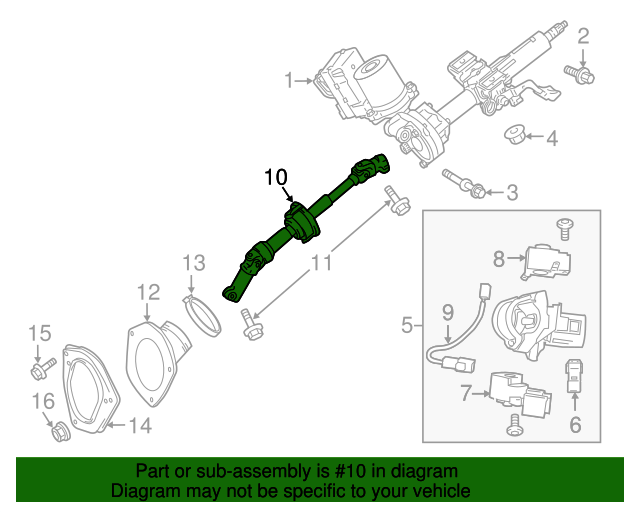 4522008030 Intermediate Shaft 20112020 Toyota Sienna nashuatoyota