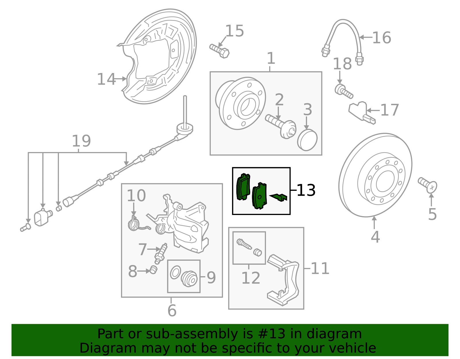 Brake Lining 7N0-698-451-B
