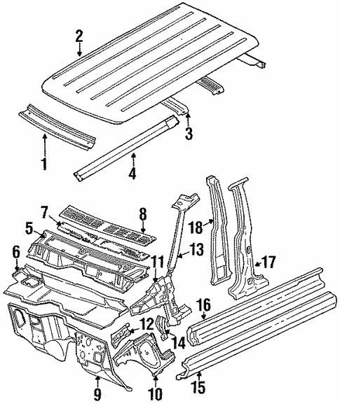 Jeep Comanche Drawing
