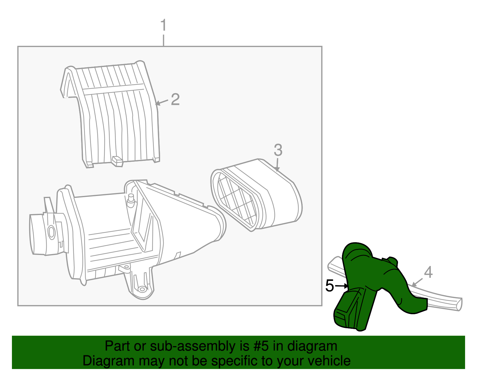 Seal Assembly, A/Cl Otlt Duct - GM (88944150)