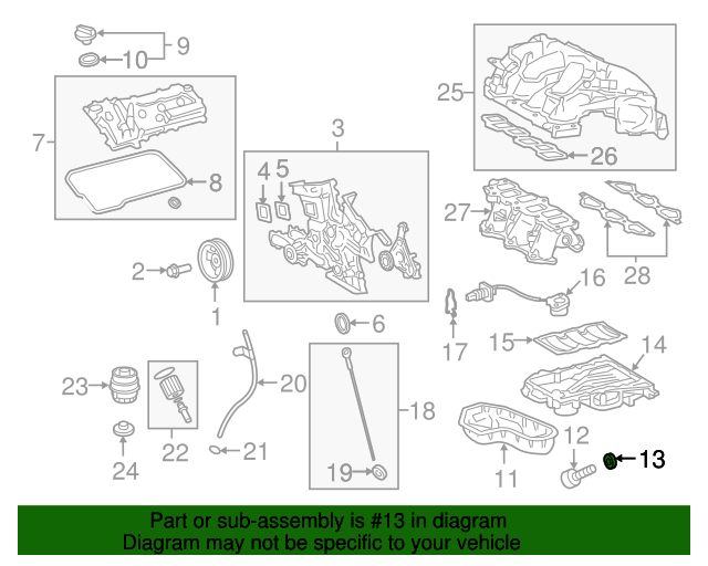 9043012031 Engine Oil Drain Plug Gasket 19922024 Lexus Longo