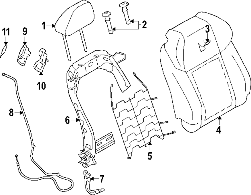 Adjust Lever - Toyota (SU003-10068)