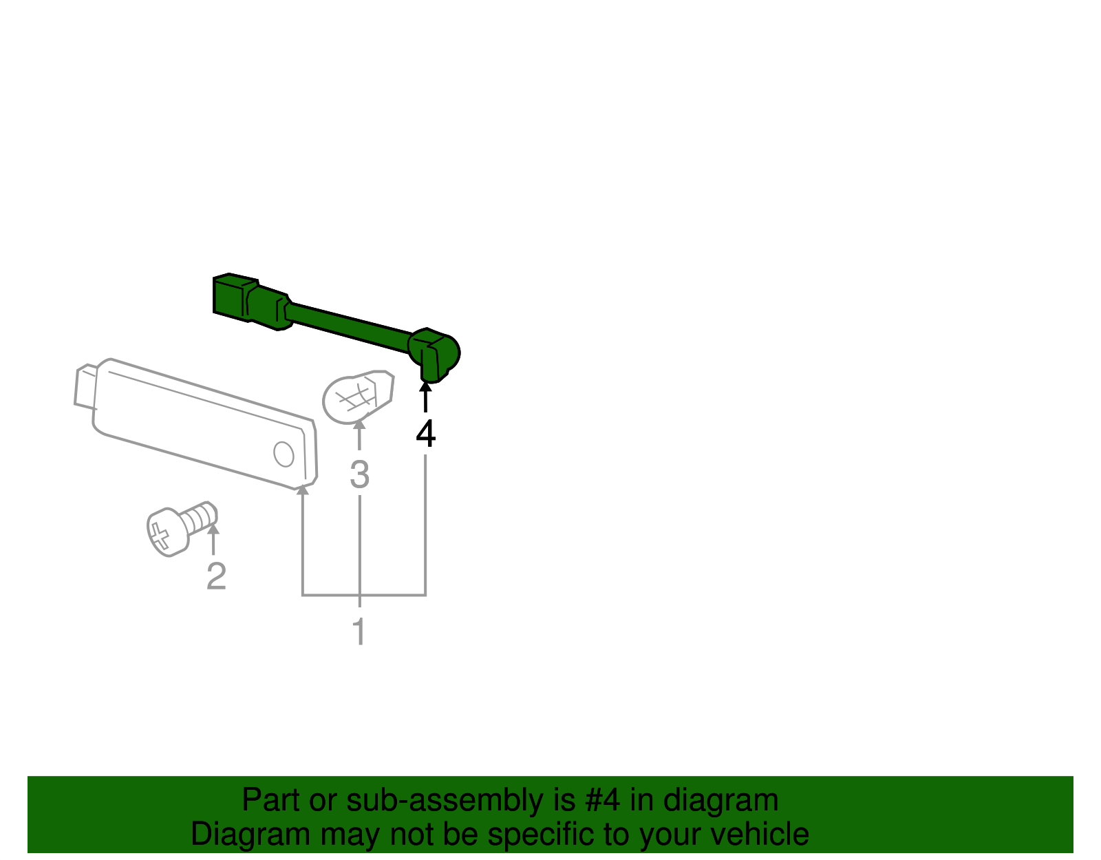 Multi-Purpose Lamp Socket - GM (19352813)
