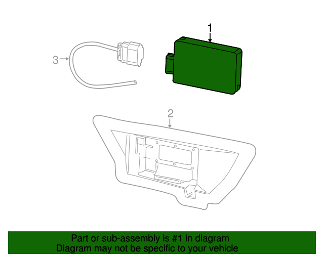 ☆確認用 GM 23173664 Right Side Passenger Detect Module Theft