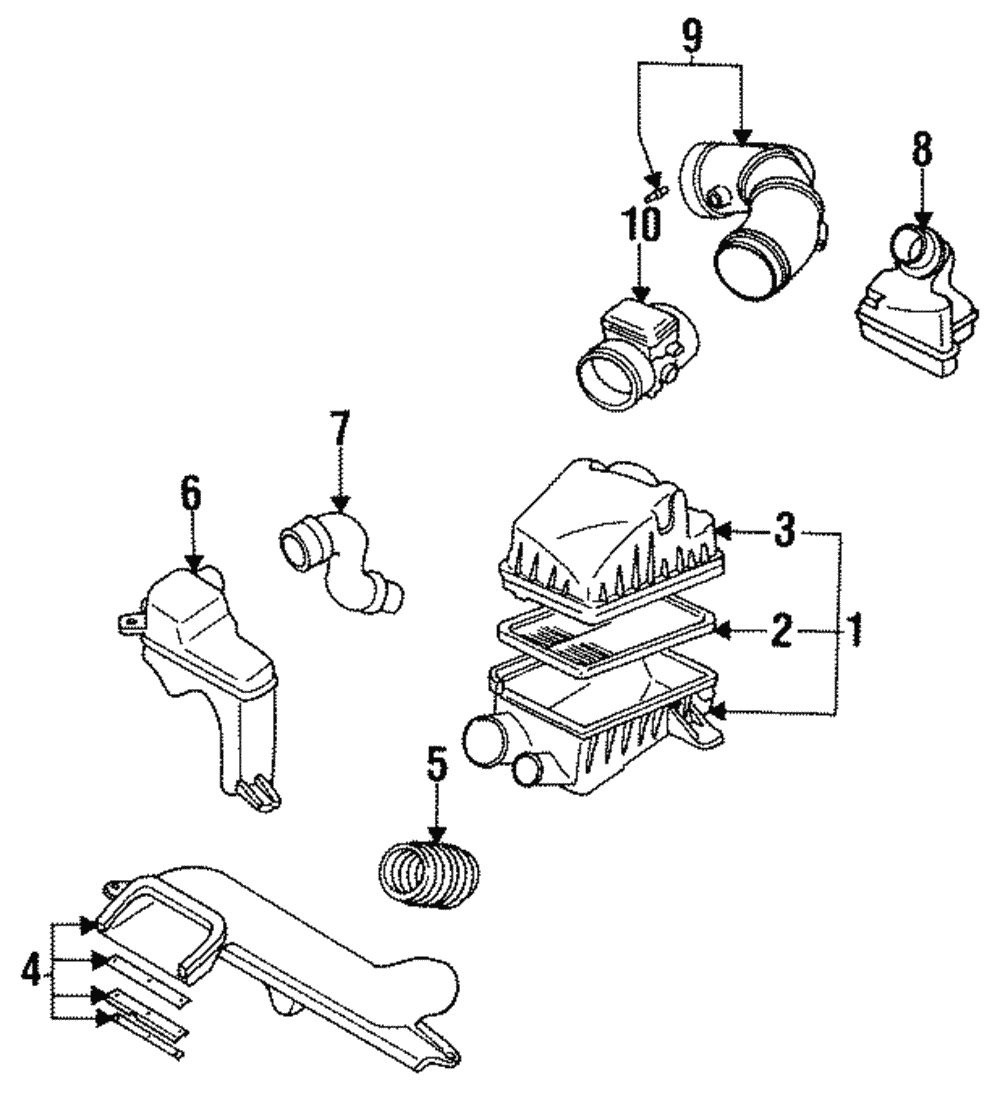 1993-1997 Mazda Mass Air Flow Sensor FS11-13-215R-00 | MazdaGear.com