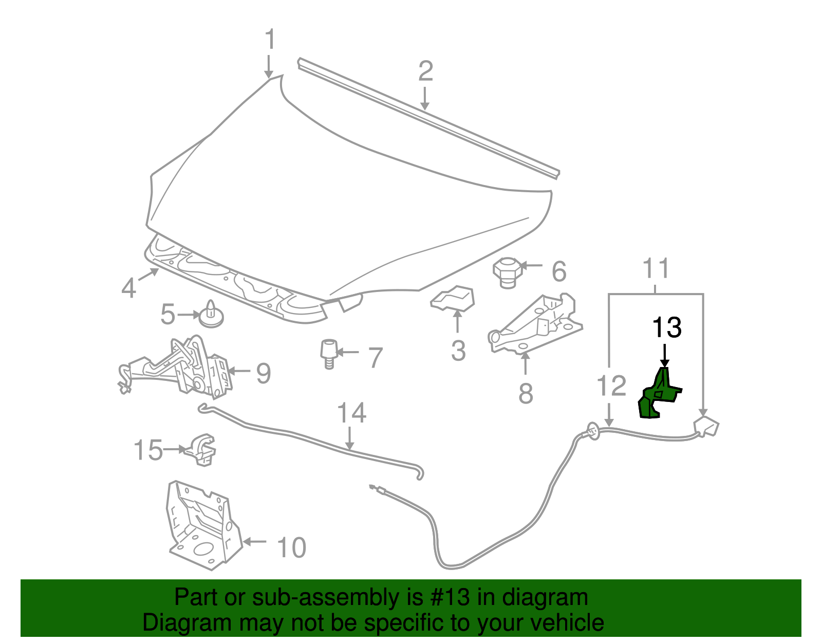 Multi-Purpose Clip - GM (20087231)
