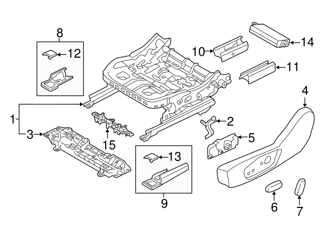 Genuine Ford Track Cover Cap DS7Z-54672A40-AB