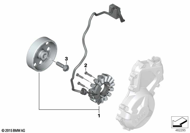 12317718420 - Alternator 2009-2021 BMW-Motorrad | BMW Motorrad USA