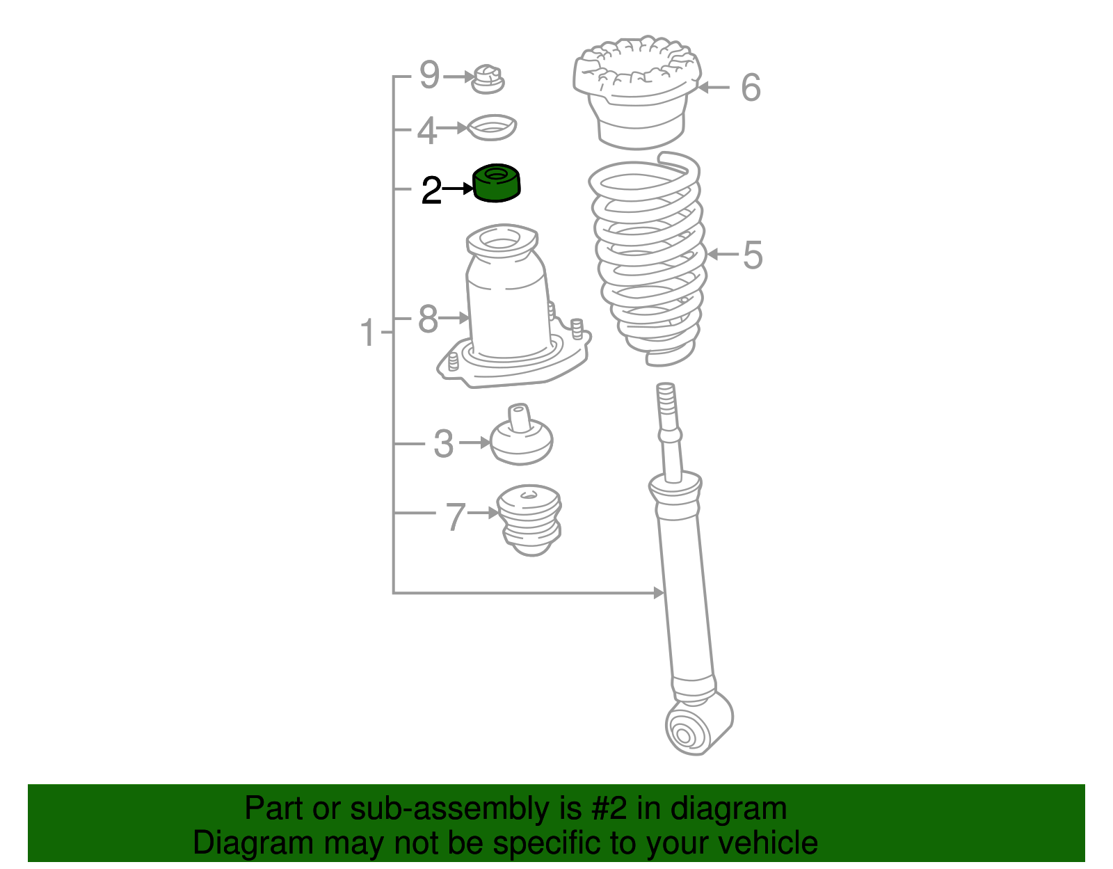 Upper Support - Scion (48755-01020)