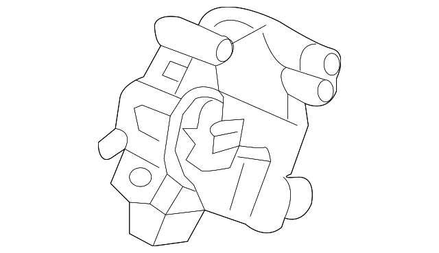 2016-2020 Honda Civic Motor Assembly, Fresh/Recirculating 79350-TBA-A11