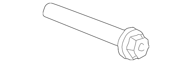 Oil Cooler Assembly Bolt - Ford (E8TZ-6894-A)
