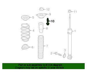 90123-TBA-A00 - Shock Mount Bolt 2016-2024 Honda | Toronto Honda Parts