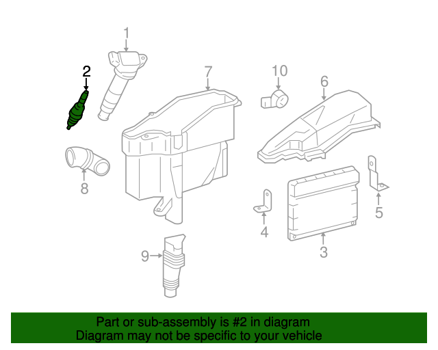 9091901249 Spark Plug 20062018 Lexus MyLexusParts