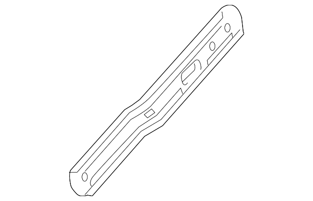Passenger Side Rear Door Pull Handle Bracket - GM (96964840)