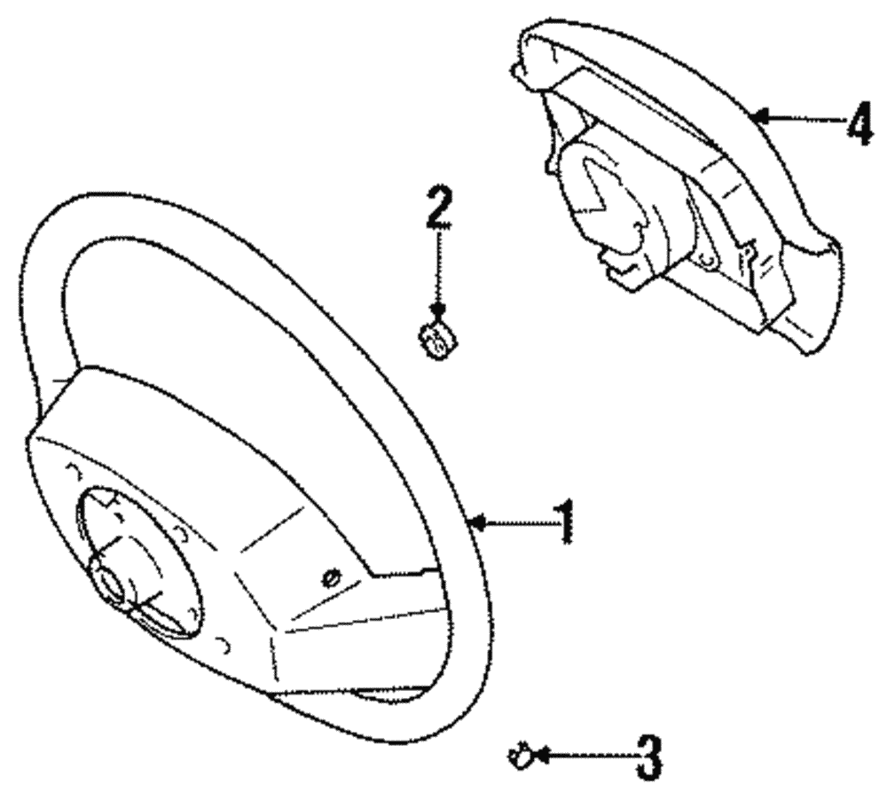 Steering Wheel - Toyota (45100-07050-C0)