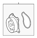 1610039465 - Cooling System: Water Pump for Scion: xD | Toyota: Corolla, Matrix Image