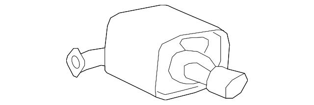 Muffler, Exhaust(W/Tail Pipe) - GM (92201328)