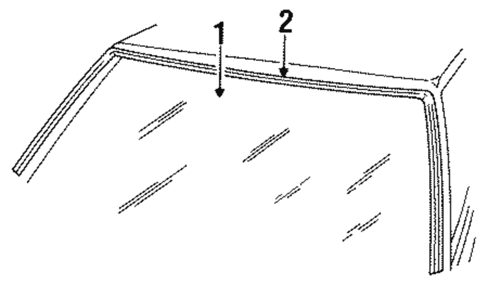 Reveal Molding - Ford (E9DZ-5403144-B)