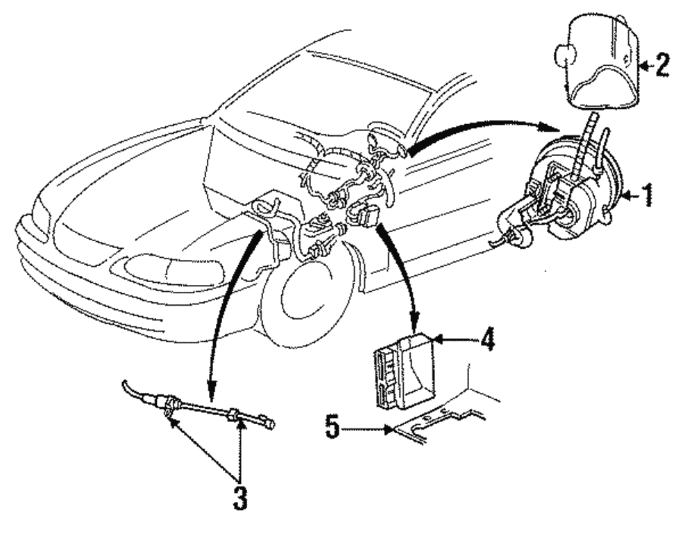 Cruise Control Module - Ford (E9AZ-9D843-B)