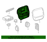 2017-2018 GM Radio Control 84647780 | OEM Parts Online