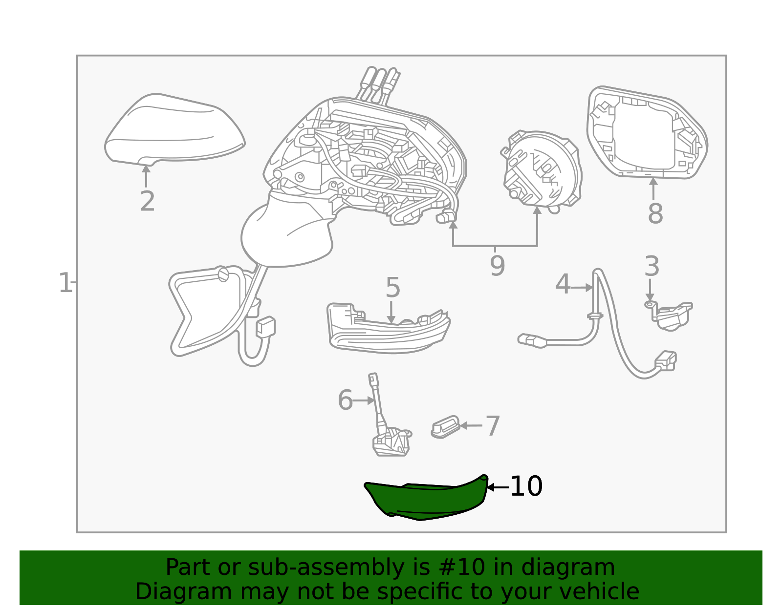 Lower Cap - Toyota (87948-62110)