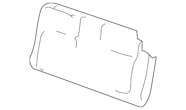 Rear Genuine Hyundai 89900-38200-PKN Seat Back Armrest Assembly