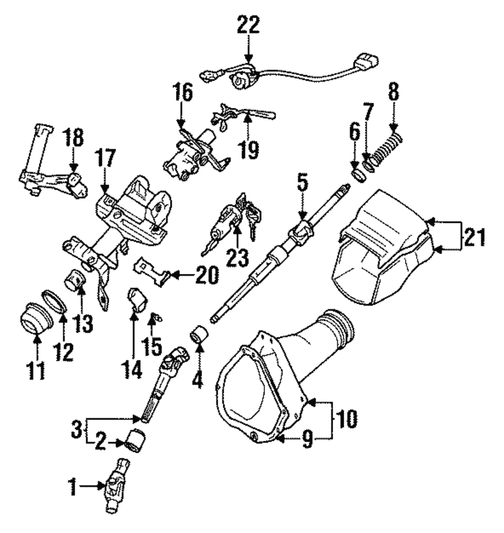 Column Cover - Toyota (45287-17917-22)