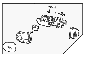 42895611 - Mirror 2021-2025 Chevrolet Trailblazer | Gateway Buick GMC Parts