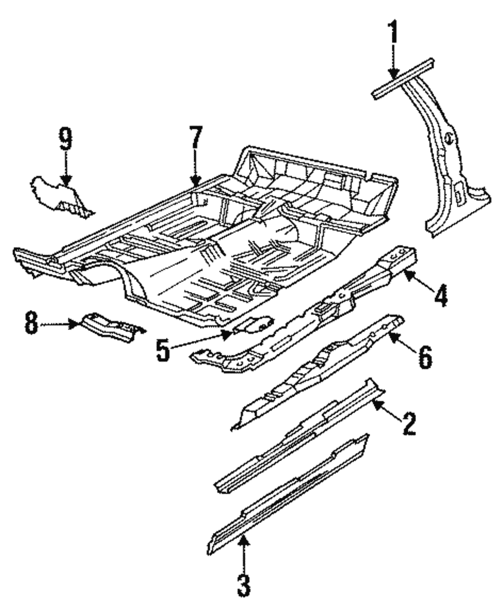 Floor Pan Filler - GM (20004482)