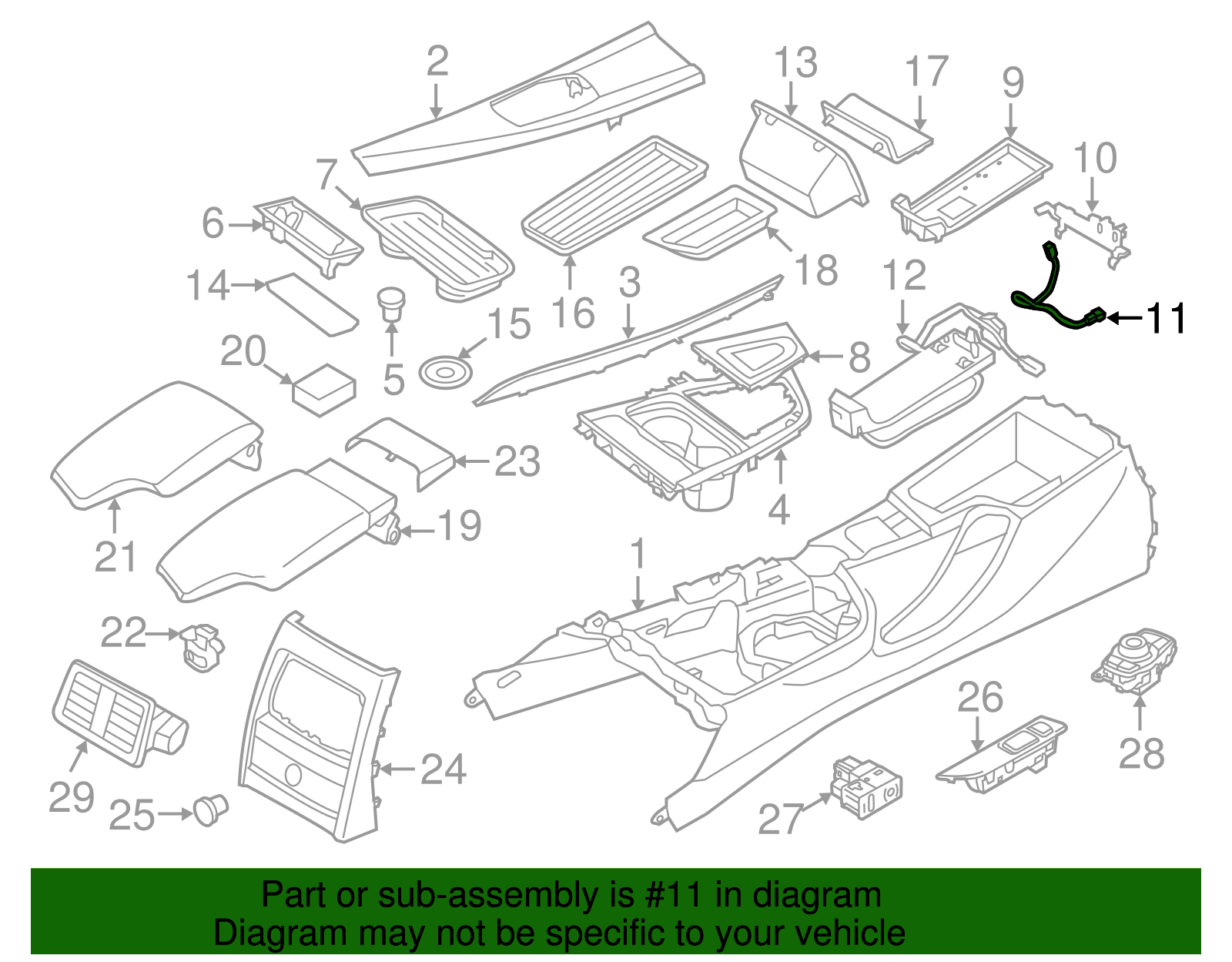 63319353133 - 2012-2020 BMW Led Unit (63-31-9-353-133) | BMW of South ...