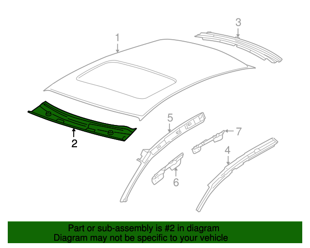 Windshield Header 3D5-817-123-B