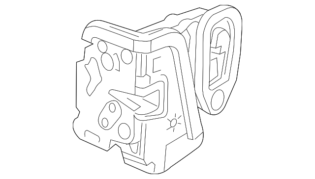 Door Lock Actuator Motor - GM (13546477)