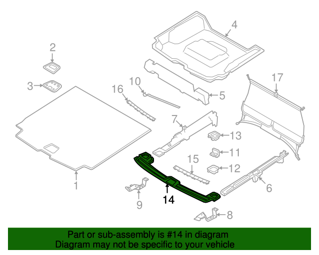 20182023 Volvo XC60 Illuminated Tailgate Scuff Plate 32353288 OEM