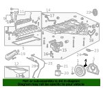 2019-2025 GM Upper Oil Pan Bolt 11548002 GM | GMPartsDirect.com