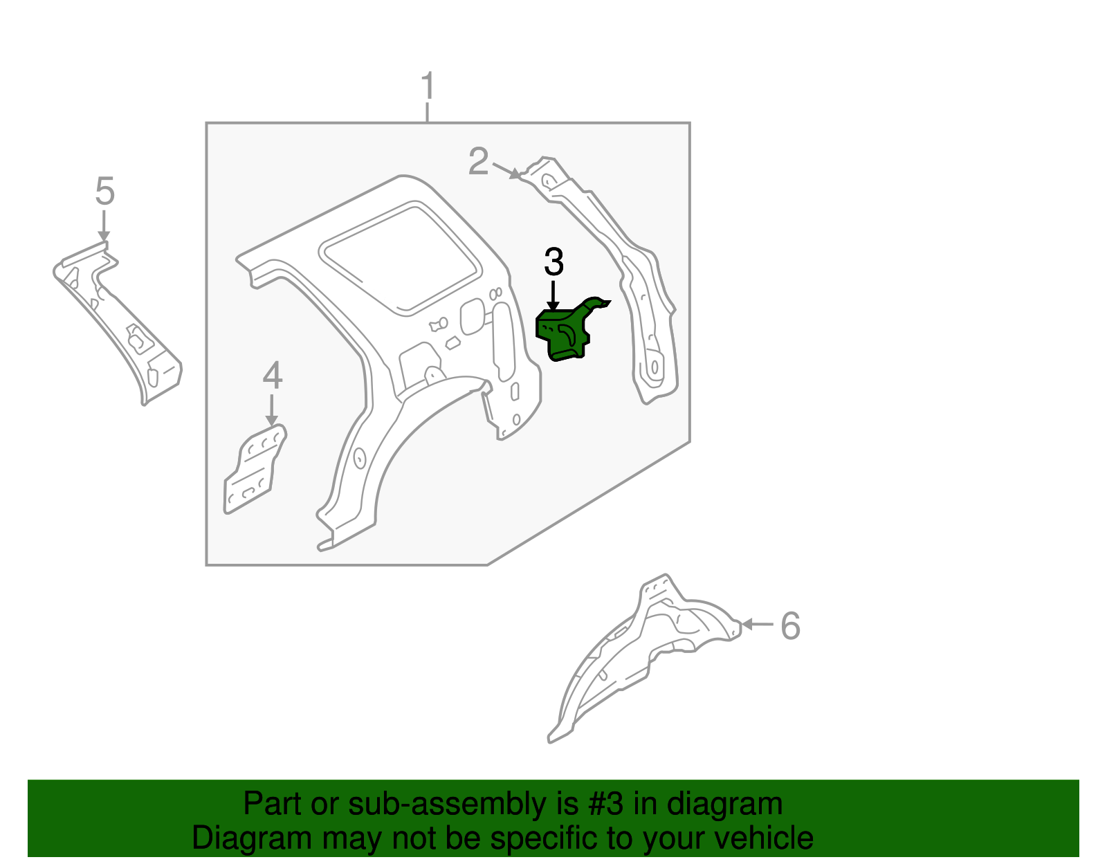 Reinforced Bracket - Ford (YL8Z-7845115-AA)