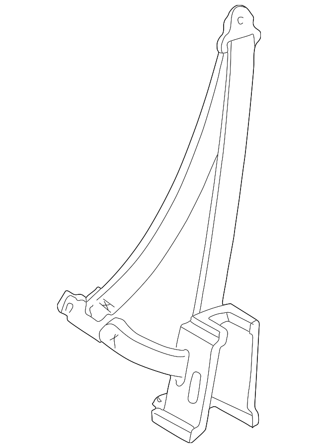 Lap & Shoulder Belt - GM (89024007)