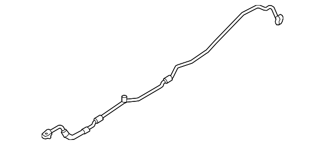 2010-2015 BMW A/C Refrigerant Liquid Hose 64-53-9-167-144 | OEM 