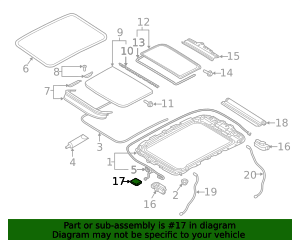 89A-907-594-BC - Sunroof Control Module 2019-2024 Audi | AutoNation Parts