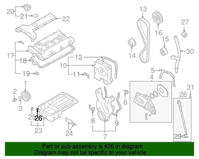 Drain Plug Gasket Hyundai (2151323001) hyundaiparts