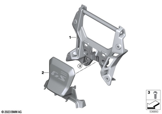 46631698200 - Windshield Bracket 2023-2024 BMW-Motorrad F 900 GS 