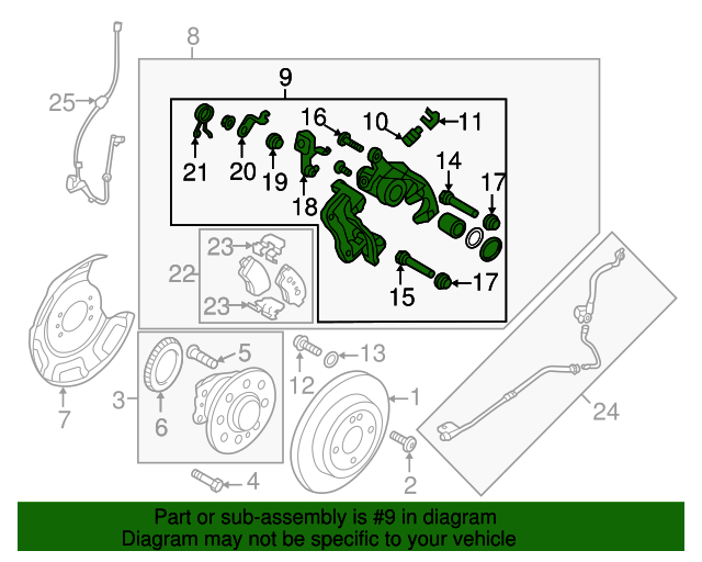 58310-1RA30 - Caliper - 2012-2017 Hyundai Accent | Joseph Airport Hyundai