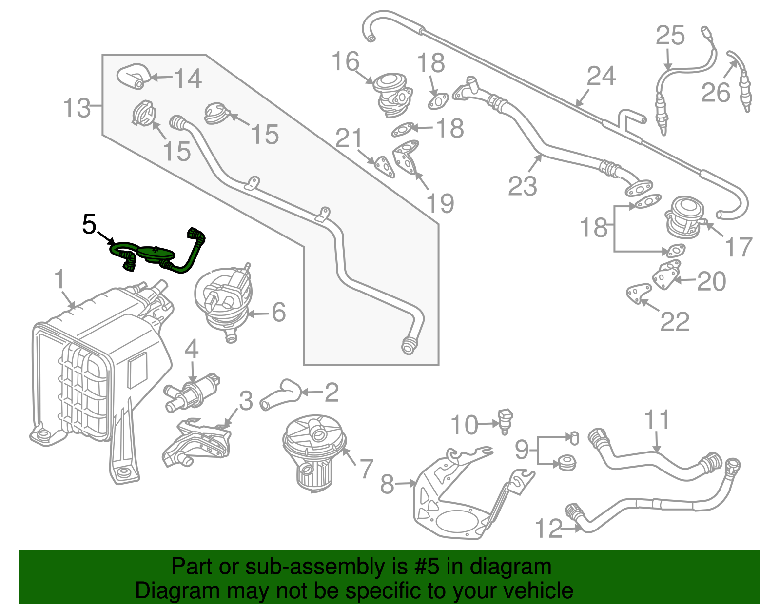 Pressure Valve - Volkswagen (7L0-201-246-B)