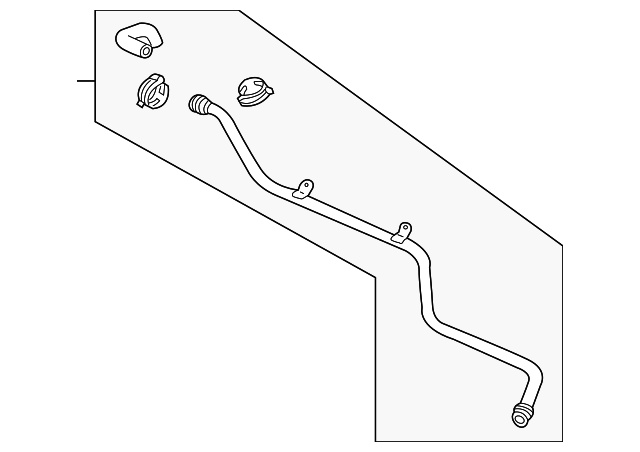 Connector Pipe - Volkswagen (7L6-131-581-A)