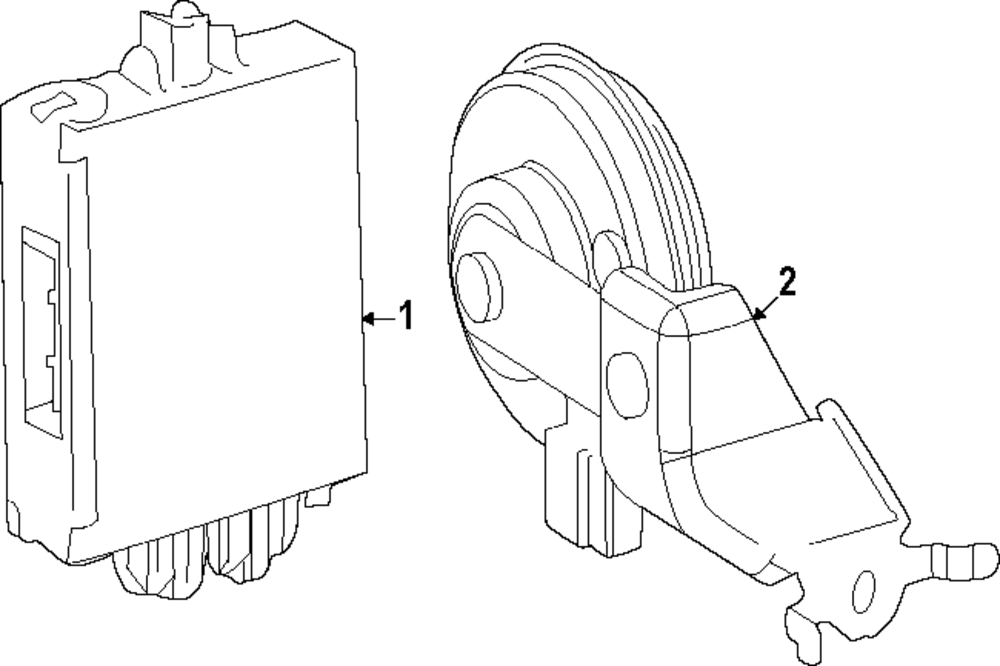 Anti-Theft Module - Toyota (89784-AK010)