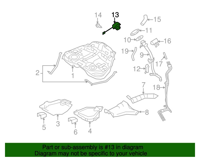 20112014 Subaru Fuel Tank Cap 42031SC000 Subaru Parts Store