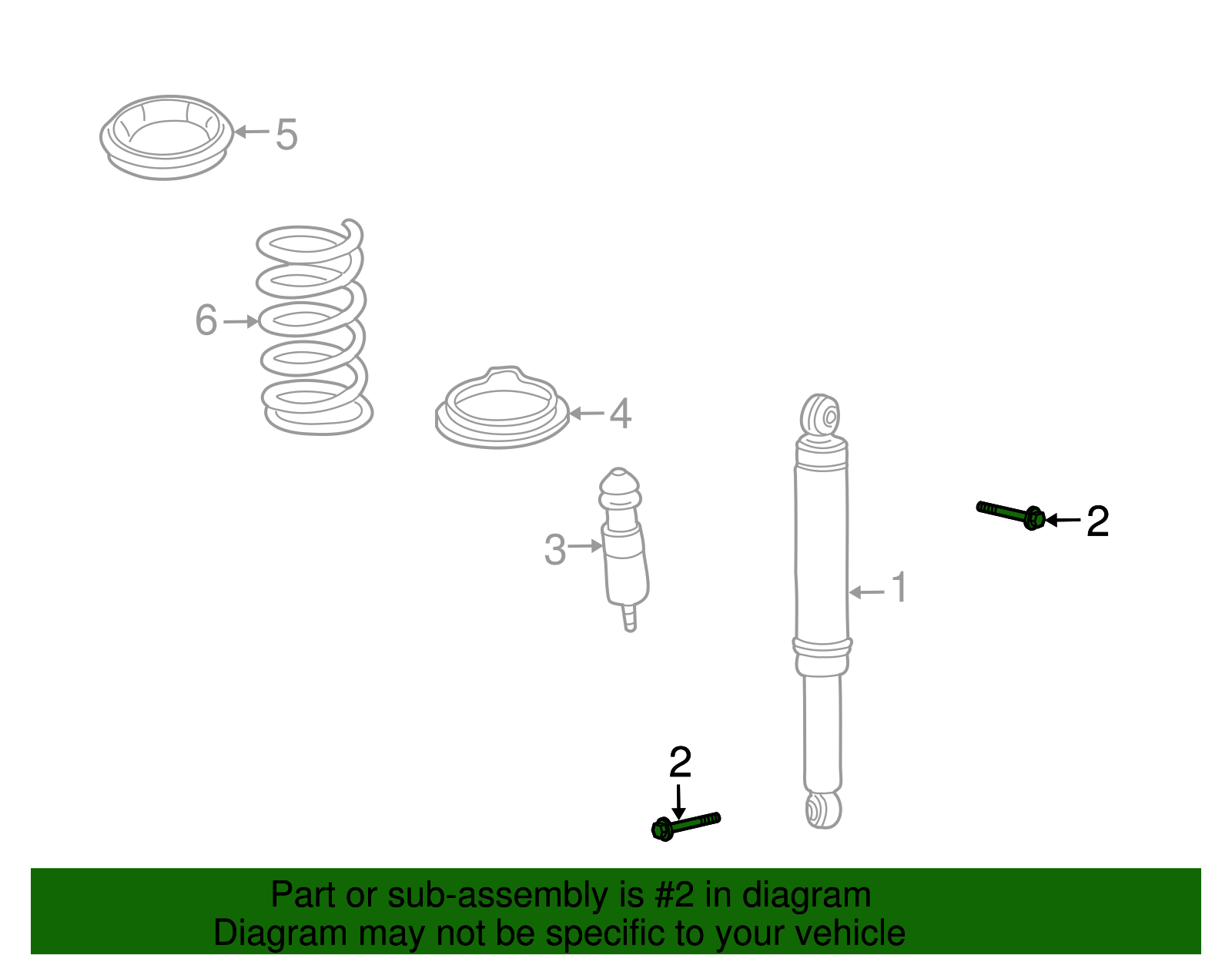 Multi-Purpose Bolt - GM (11518434)